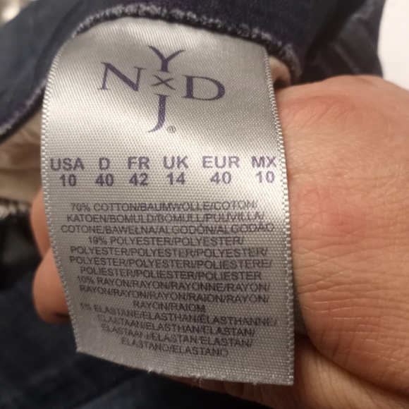 Final Sale - NYDJ Pull-on Denim Jeans - Picture 7 of 8